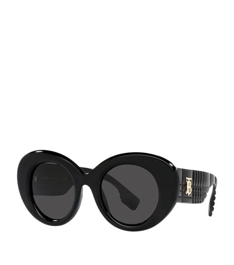 burberry black round sunglasses|Burberry sunglasses outlet.